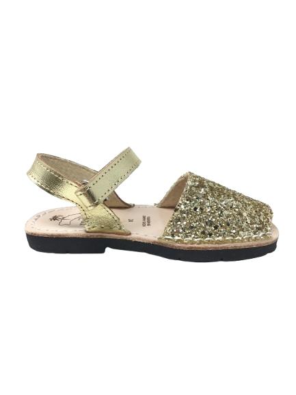MENORQUINA GLITTER DORADO