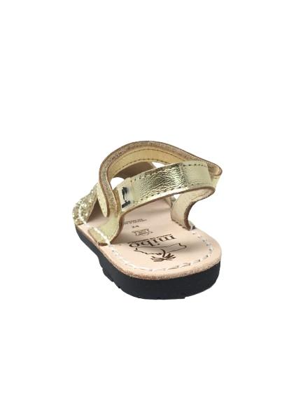 MENORQUINA GLITTER DORADO