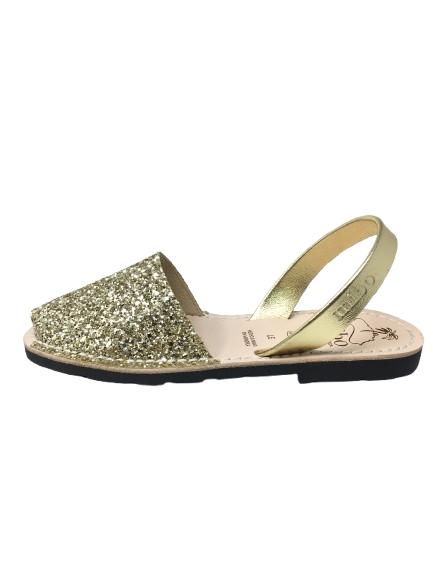 MENORQUINA GLITTER DORADO