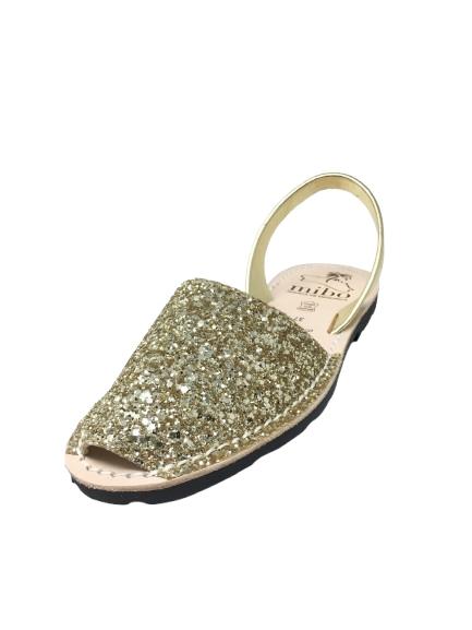 MENORQUINA GLITTER DORADO