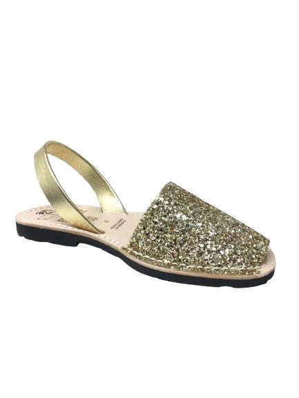 MENORQUINA GLITTER DORADO