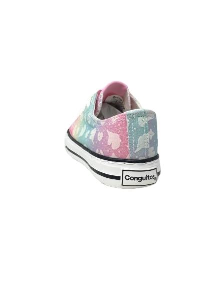 BAMBA UNICORNIO GLITTER MULTICOLOR