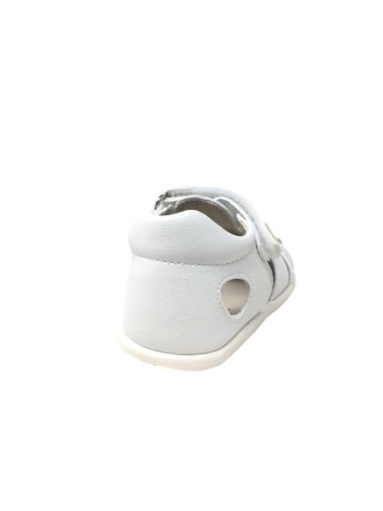 SANDALIA PIRUFLEX PIEL BLANCO