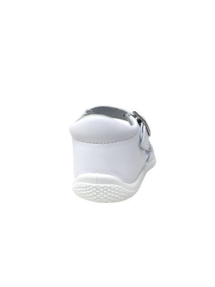 SANDALIA TITANITOS NIÑA BLANCA FLOR