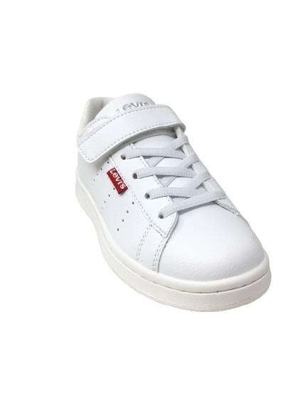 DEPORTIVA LEVIS BLANCA DE VELCRO
