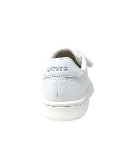 DEPORTIVA LEVIS BLANCA DE VELCRO