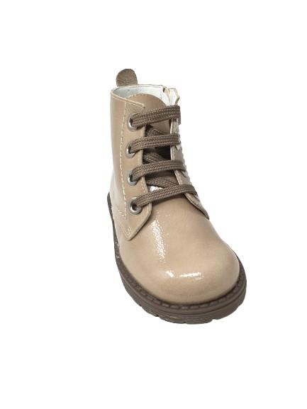 BOTIN CHAROL ARRUGADO MOREDA BEIG