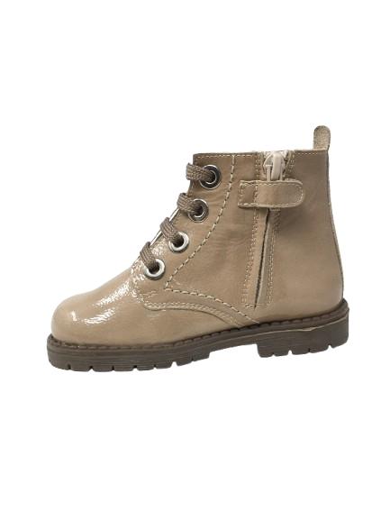 BOTIN CHAROL ARRUGADO MOREDA BEIG