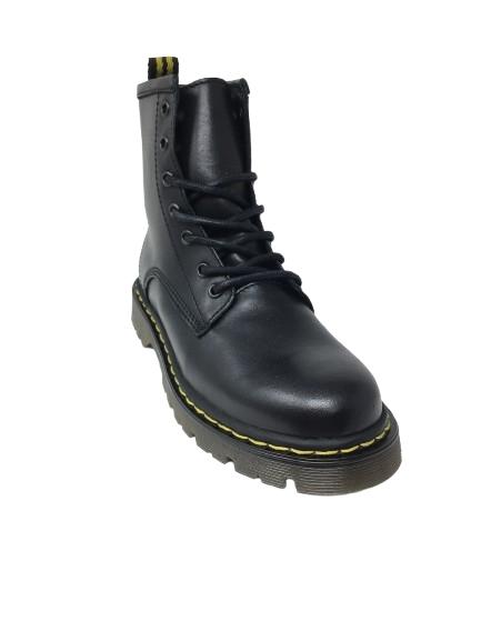 BOTA MILITAR PIEL NEGRO