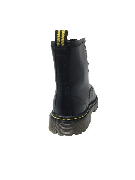 BOTA MILITAR PIEL NEGRO