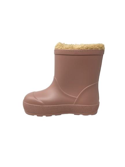 BOTA DE GOMA IGOR ROSA CON FORRO INTERIOR