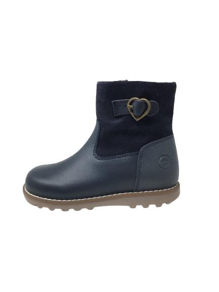 BOTIN PIEL NAPA AZUL CHETTO