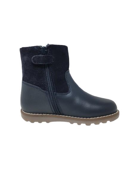 BOTIN PIEL NAPA AZUL CHETTO