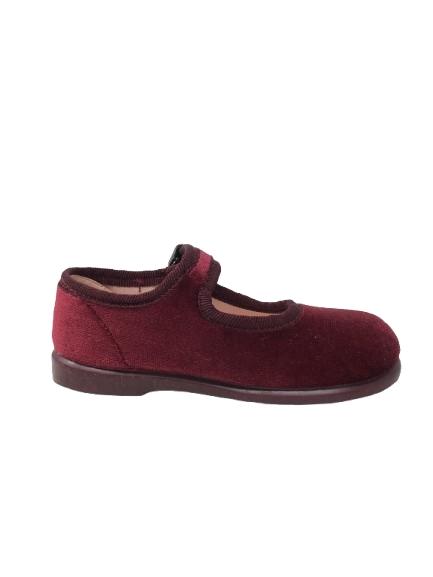 MERCEDITA TERCIOPELO BURDEOS