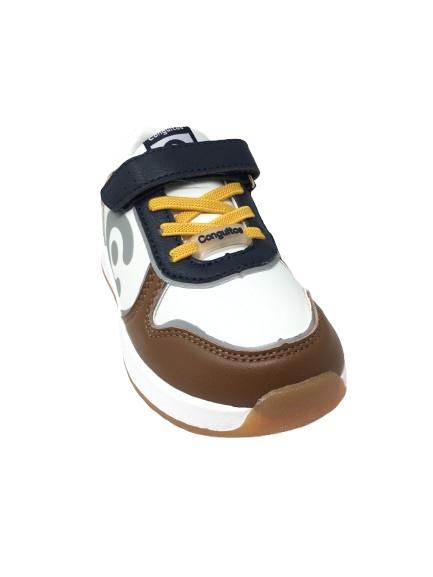 ZAPATILLAS RESPETUOSAS GOFLEX LUZ MULTI BLANCAS