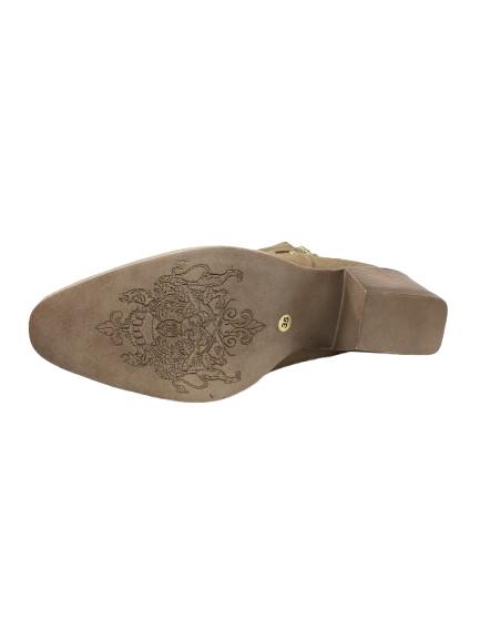 BOTA CAMPERA EN SERRAJE BEIG