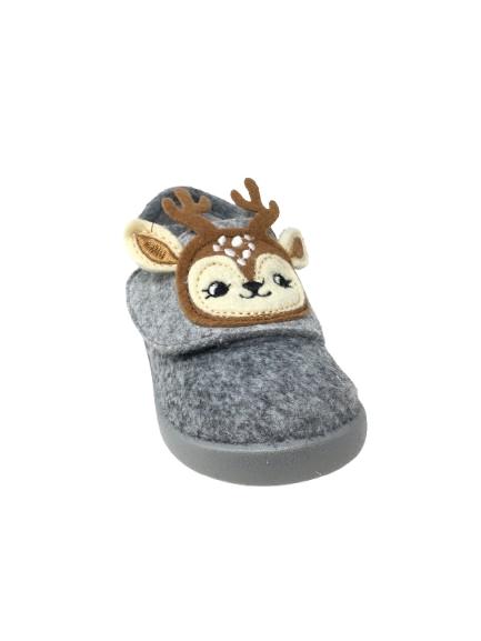ZAPATILLA DE CASA IGOR GRIS RENO