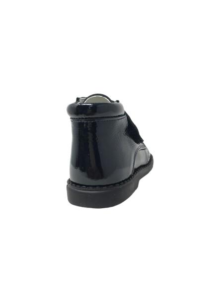 BOTIN ANDANINES CHAROL ARRUGADO AZUL MARINO