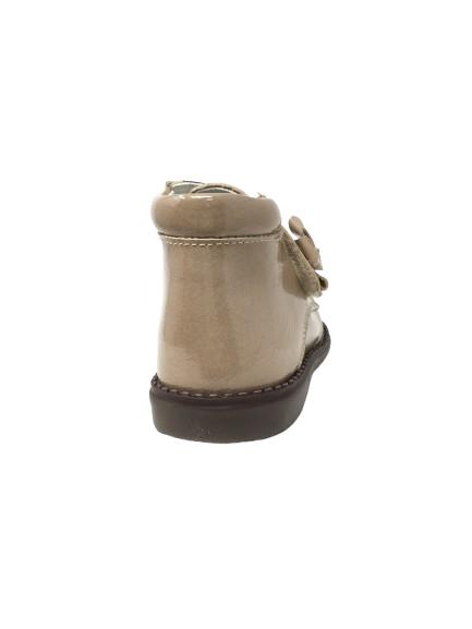 BOTIN ANDANINES CHAROL ARRUGADO BEIG MOREDA