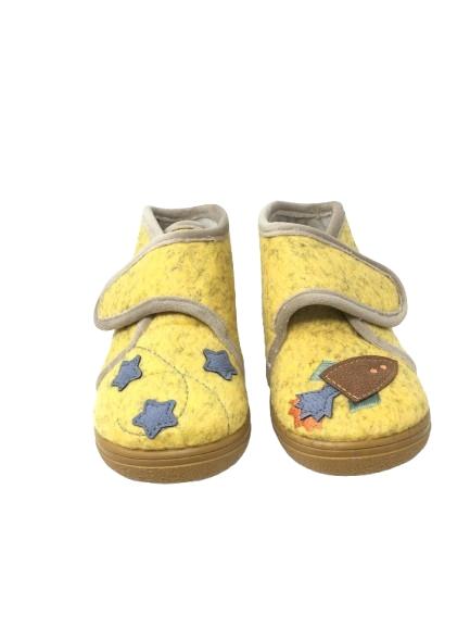 ZAPATILLA DE CASA MOSTAZA