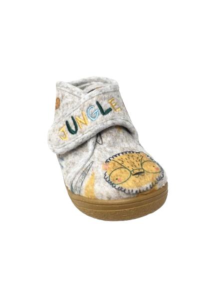 ZAPATILLA DE CASA BEIG JUNGLE